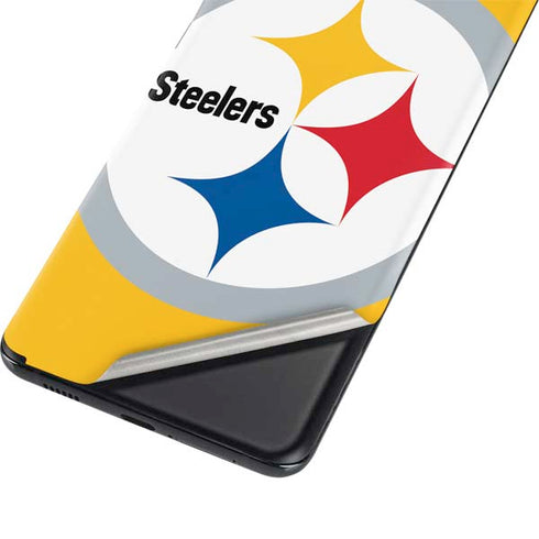 NFL Pittsburgh Steelers Large Logo Galaxy S21 Plus 5G Skin